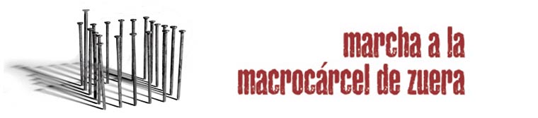 Marcha a la Macrocárcel de Zuera